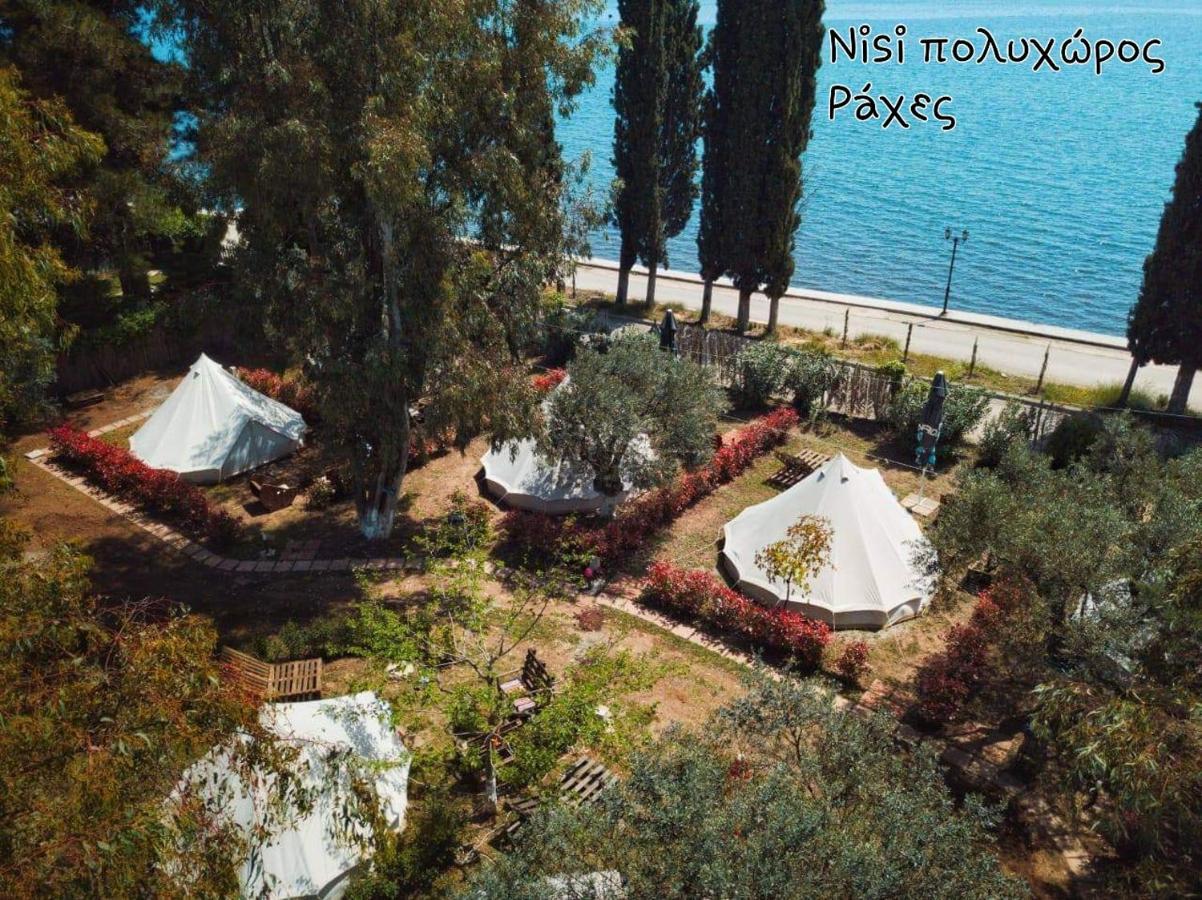 Silver Villa Raches Maisonette & Green Kouvéla Esterno foto