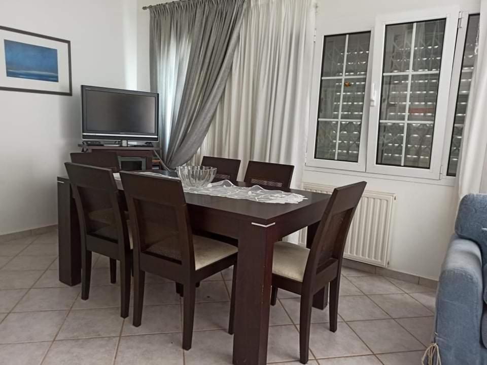Silver Villa Raches Maisonette & Green Kouvéla Esterno foto
